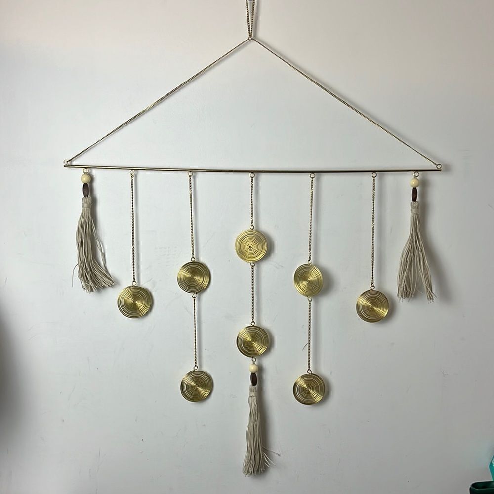 Potter Barn Abstract Wall Hanging